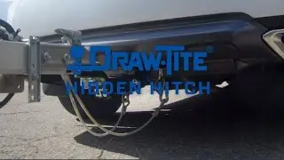 Draw&bull;Tite&reg; Hidden Hitch - The Hitch Only When You Need IT! - Concealed & Removable Hitch Receiver