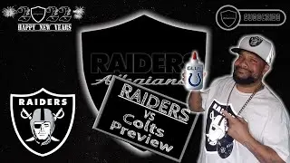 RAIDERS ALLEGIANCE -  Raiders vs Colts Preview
