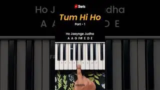 Tum Hi Ho - Part 1 | Easy Piano Tutorial