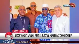 LAGOS TO HOST AFRICA'S FIRST E1 ELECTRIC POWERBOAT CHAMPIONSHIP