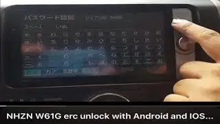 Toyota Radio NHZN-W61G ERC Unlock online #NHZNW61 #ERC #navigationdisk