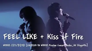 WOODZ (우즈/조승연) - FEEL LIKE + Kiss of Fire | DAY 1+2 StageMix [20251129-30 Preview Concert Index_00]