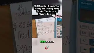 Old Records - Double Your Money like Trading Penny Stocks: The Secret to Massive Returns! #rockmine