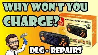 Atari Flashback, why won't you charge?  | DLG Repairs
