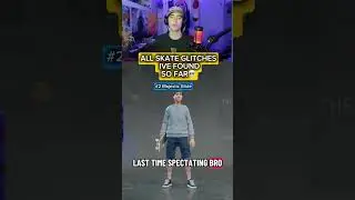 All glitches I&rsquo;ve found so far😭 #skate #funny #glitches #twitch #gaming #clips #streamer #fyp
