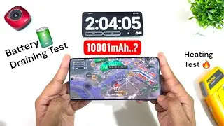Realme P4 Power 10001mAh Battery Draining Test 🔥🔥🔥 #realmep4power 