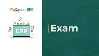 Exam Module in IFW Campus ERP 2.0 | Tutorial Hindi (हिन्दी) | ERP for Indian College & University