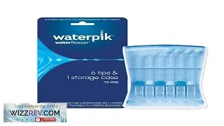 Waterpik Water Flosser 6 Count Replacement Tips With Case Convenient Hygienic
