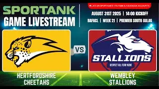 British American Football - Hertfordshire Cheetahs vs Wembley Stallions