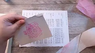 Collage Tags for the Pink Autumn Journal