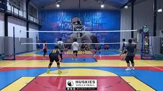 August 23, 2025 - Game 5 (Black Hawks vs High Caps) | Huskies Volleyball