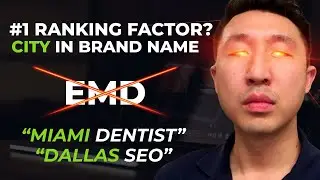 Most Important Local SEO ranking factor? Keywords in Brand Name