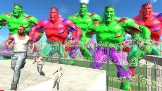 NEW Colorful Zombie Hulk Mod in Indian Bike Driving 3D! 🌈💪