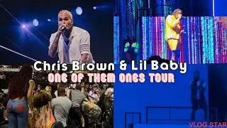 Chris Brown & Lil Baby: One of them ones tour| Front Row Experience,Special guest,2 fights +more