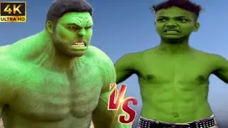 I Became Hulk to Smash Demon Monkey | Hollywood Hulk Transformation | In Real Life! | #hulk