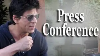 Shahrukh Khan talks on MCA ban - Press Conference