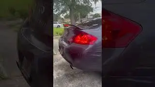 &lsquo;07 Infiniti G35S Test Pipes and Muffler Delete