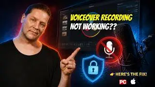 VoiceOver recording not working in Resolve?! Here's a possible fix!