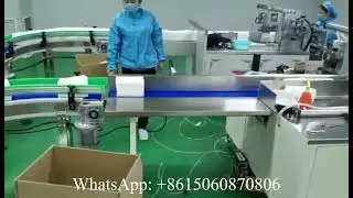 Facial wipe production line