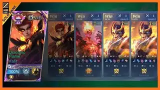 HERO MAGE VALIR PLAY ROL MIDLANE -  SOLO RANK  - VALIR GAMEPLAY
