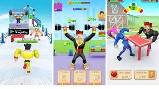 Idle Gym Tycoon: Slap & Run Gameplay (Android)