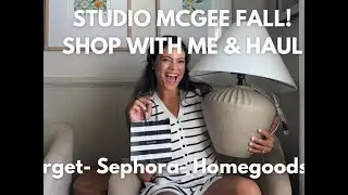 Target Fall Decor Launch- Target & Sephora Haul! Homegoods shop with me!