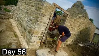 Old Stone Barn Restoration - Day 56