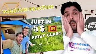 Our $5 FIRST CLASS Train In Sri Lanka | Pakistani reaction