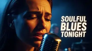 Midnight Blues Music for Lonely Hearts | Emotional Soul Blues Guitar