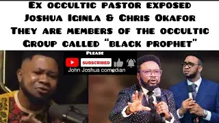Ex Occultic Pst EXPOSED Joshua Iginla & Chris Okafor To Be Members of “BLACK PROPHET” Occultic Group