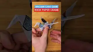 Rock Paper Crane. The FIRST Origami Card Game!