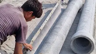 RCC  Drainage Pipe  Making  Amazing Process In Factory 😮🇮🇳