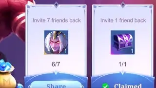 Getting Kufra Free Epic Skin friends Callback event🤩🤩  in Mobile Legends Bang Bang/ Kufra cursed