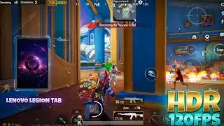 Lenovo Legion Tab pubg test 🥵 / Lenovo legion tab 120fps PUBG test / Livik Gameplay 🔥