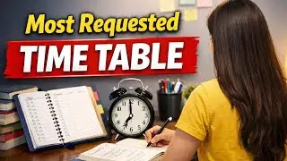 My Study Time Table ⏰ | How To Manage Time For Banking Exam Preparation 📚 | Most Requested Video 😊