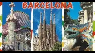 Hi8 Barcelona Tour in 2000 * Las Ramblas, Antonio Gaudi, Park Guell, Sagrada Familia, And More!