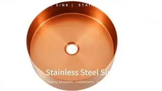 Stainless steel sink