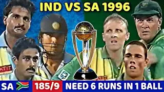INDIA VS AUSTRALIA TITAN CUP 1996 | IND BATTING 6 6 6 FULL MATCH  | MOST SHOCKING MATCH EVER🔥😱