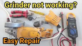 Dewalt Angle Grinder not working | How to Check Grinder if not working