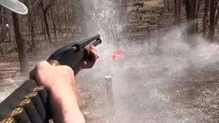 Hickok45 стреляет из Winchester 1200