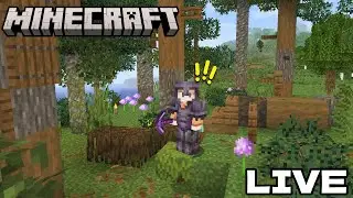 Gathering Materials | Minecraft Let's Play | LIVE 1.10.26