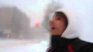 Strong Blizzard Winter Storm Jonas hammers the Bronx