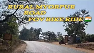 POV Bike Ride | Rural Myorpur to Babhni Road | Sonbhadra, Uttar Pradesh 🇮🇳