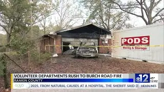 Firefighter injured during Rankin County house fire