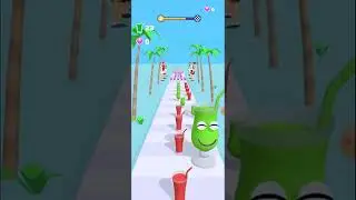 NOOB vs PRO vs HACKER - Juice Run #shorts 01