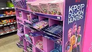 Товары по мотивам аниме &laquo;Охотники на демонов&raquo; в стиле K-pop в Walmart &mdash; январь 2026 года.
