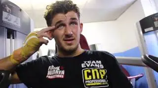 RHYS EVANS JR TALKS ABOUT HIS UPCOMING FIGHT JUNE 7th