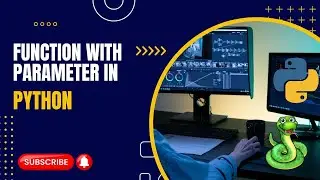 Function with Parameters in PYTHON || PYTHON Tutorial full Course ||