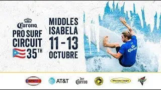 Corona Pro Surfing #35 Middles, Isabela - Puerto Rico 2019