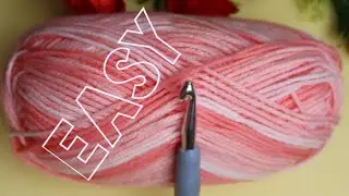 AMAZING 💥! This Crochet STITCH Is Purely Magical! Very nice and Easy crochet stitch! Crochet Queen